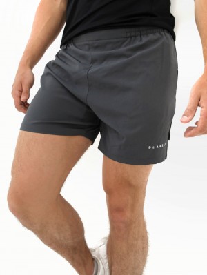 Blakely Apex Active Shorts Charcoal | 569-TNMUGJ