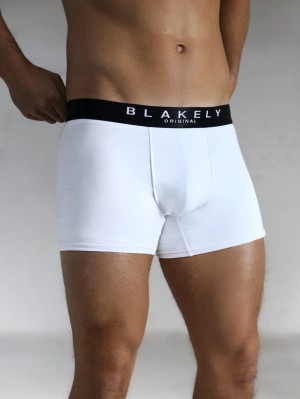 Blakely BLK Boxers White 3 Pack | 419-KHXOLF