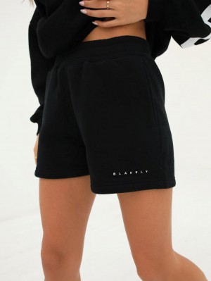 Blakely Isabel Jogger Shorts Black | 450-DMNWZG