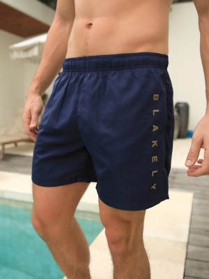 Blakely Lugano Swim Shorts Blue | 465-PJXLZO