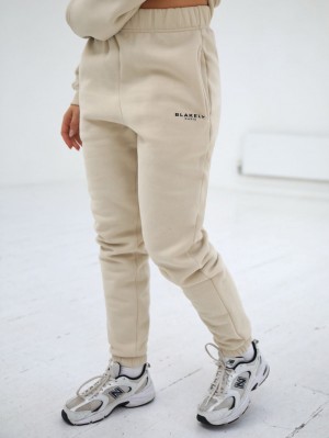 Blakely Noir II Women's Sweatpants Soft Beige | 176-AEITLG