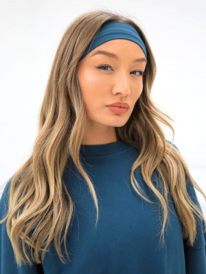 Blakely Soft Headband Dark Teal | 987-ALTGYC