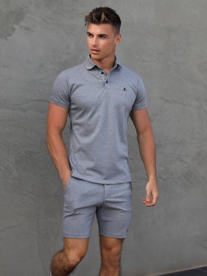 Blakely Sorrento Polo Grey | 628-EOPNJB