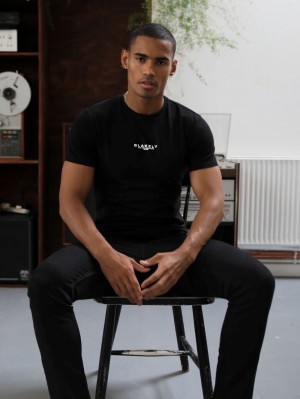 Blakely Statement T-Shirt Black | 467-TNHEDL