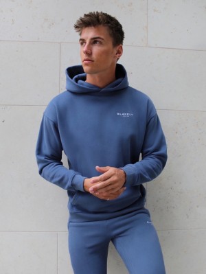 Blakely Universal Relaxed Hoodie Blue | 234-JARCUX