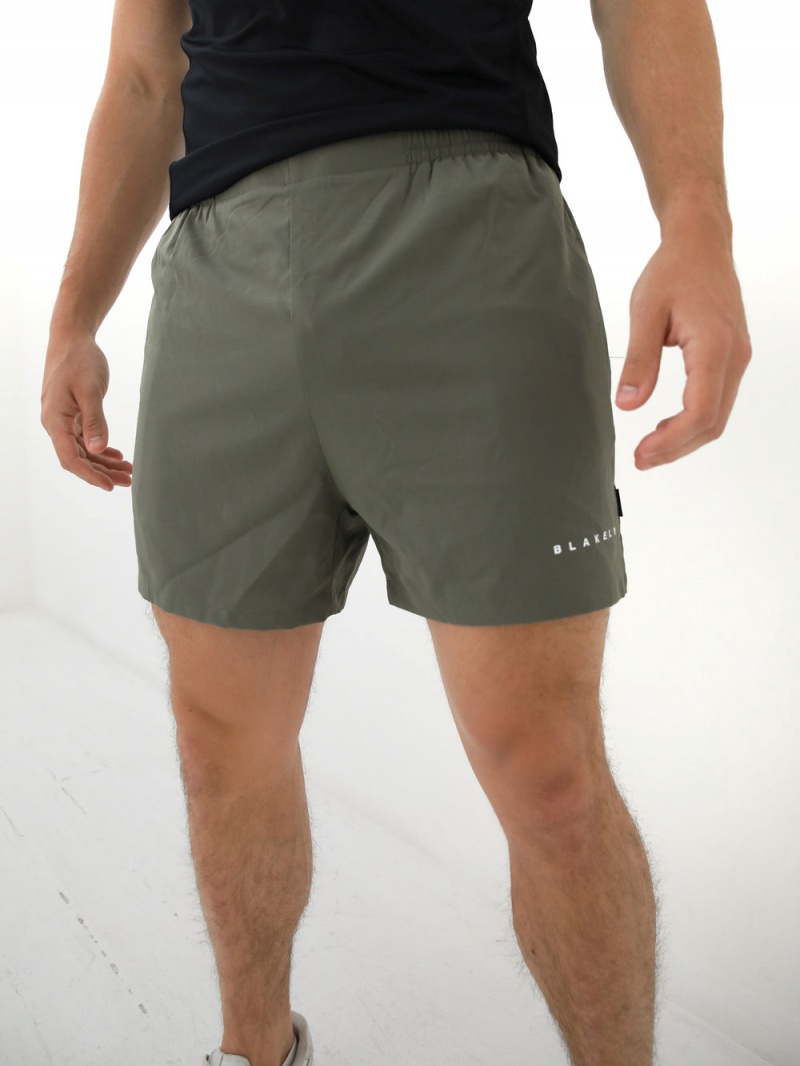 Blakely Apex Active Shorts Dark Green | 412-PIFWJY