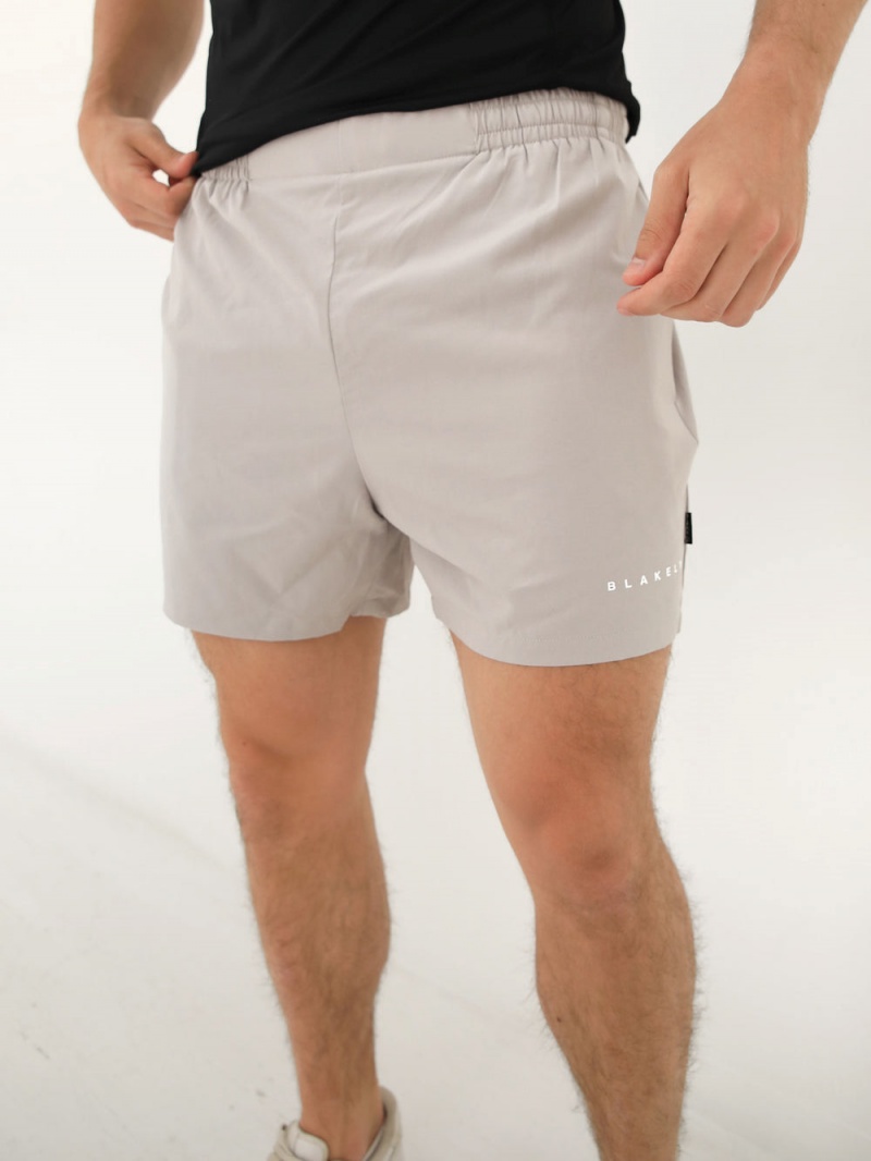 Blakely Apex Active Shorts Light Grey | 514-KZDLHX