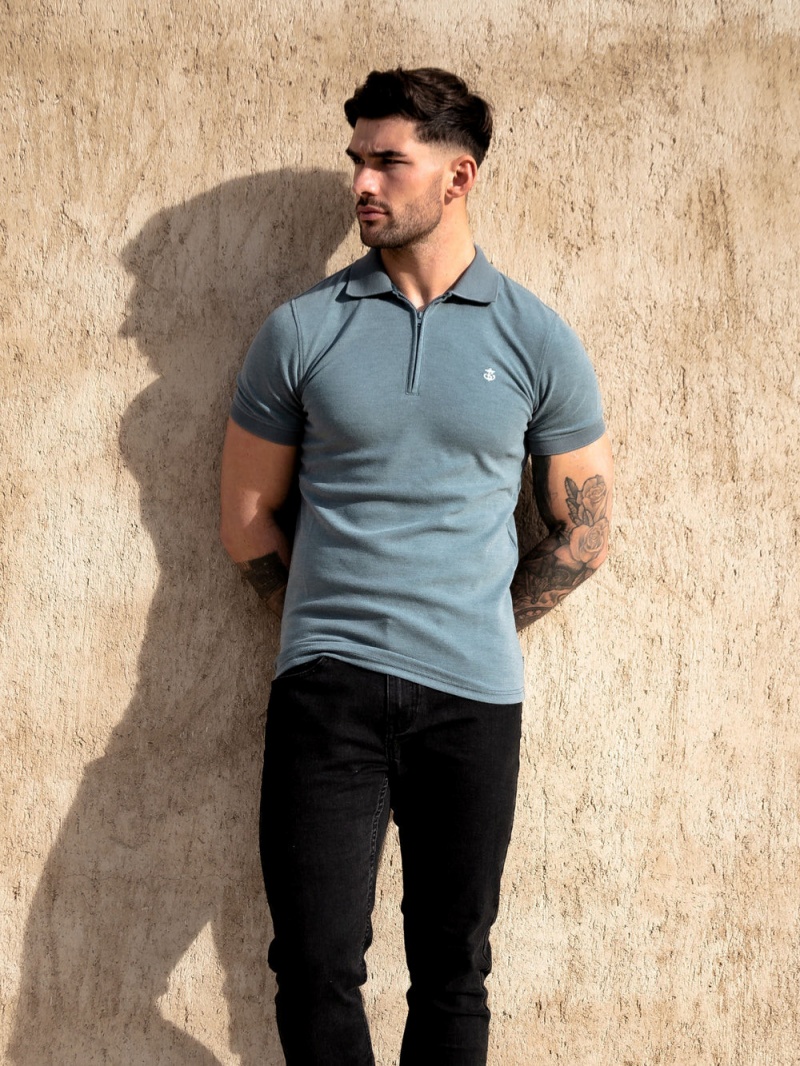 Blakely Aspen Polo Blue | 806-NFQJLW