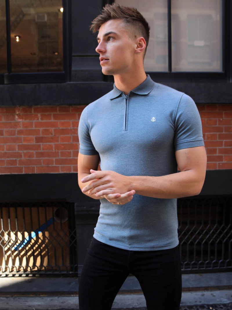 Blakely Aspen Polo Blue | 806-NFQJLW