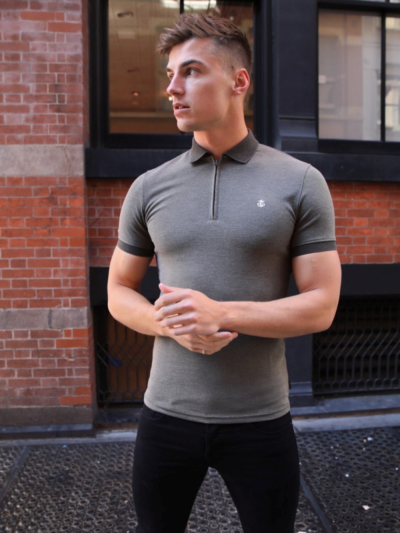 Blakely Aspen Polo Khaki Green | 302-AJPREX