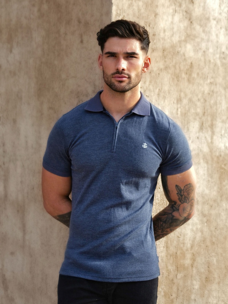 Blakely Aspen Polo Marl Navy | 524-LUQMEO