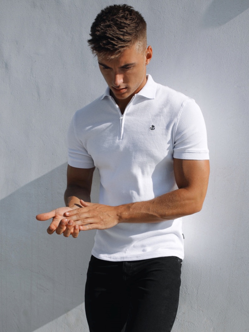 Blakely Aspen Polo White | 310-UBXNWK