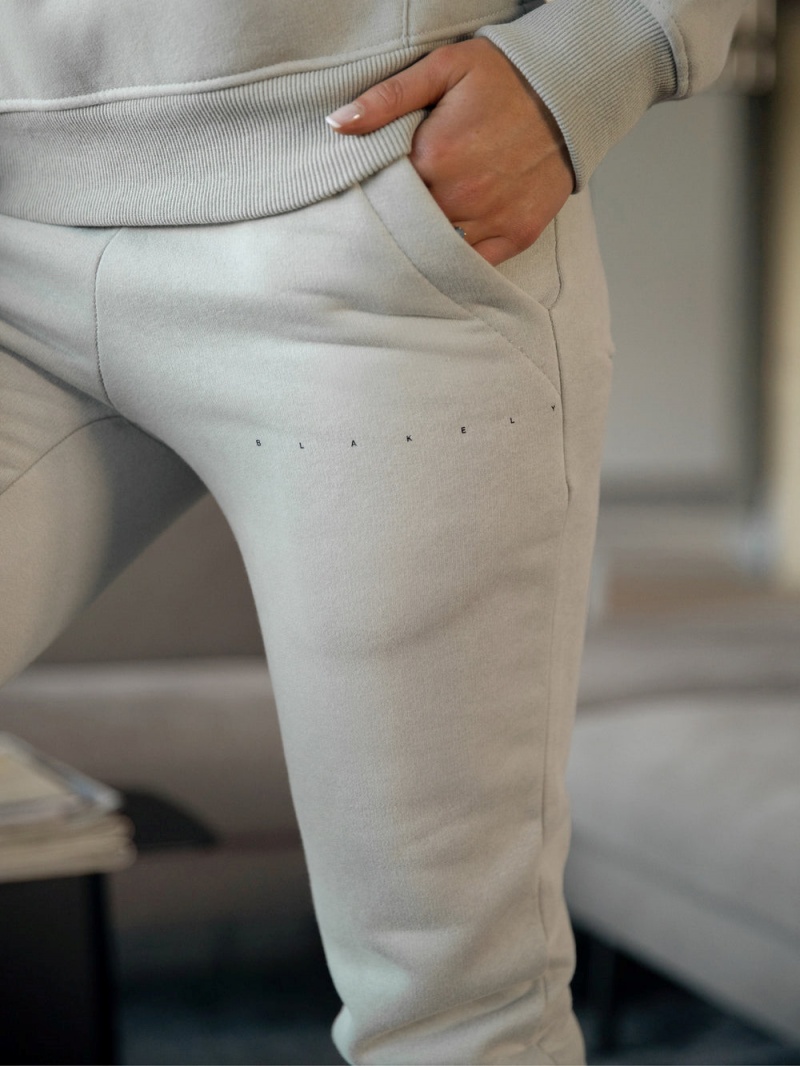 Blakely Aura Sweatpants Stone | 472-ZIPBFS