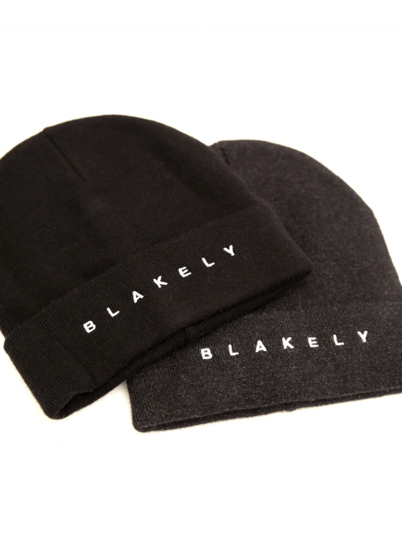 Blakely BLK Beanie Charcoal | 620-BQLCDO