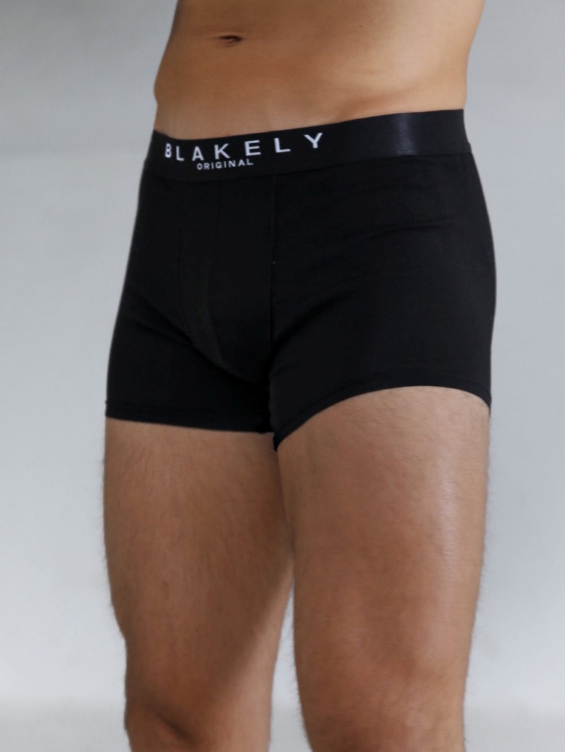 Blakely BLK Boxers Black 3 Pack | 167-JYCILS