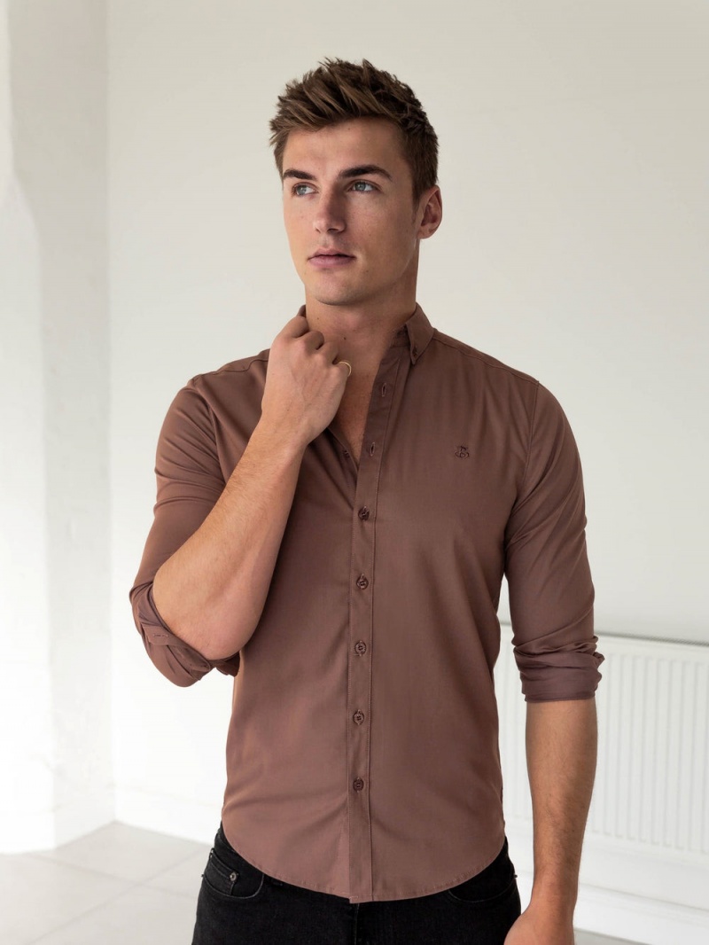 Blakely Burnham Fitted Stretch Shirt | 057-YDQPAC