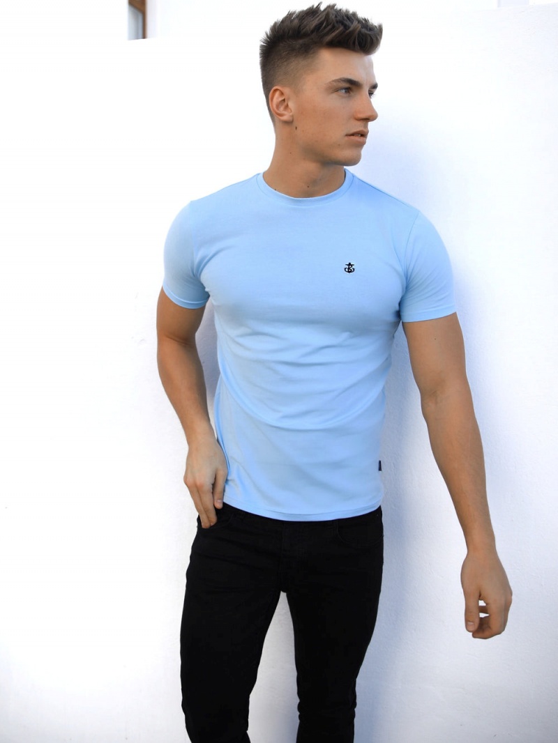 Blakely Cabopino T-Shirt Light Blue | 602-CRNPAB