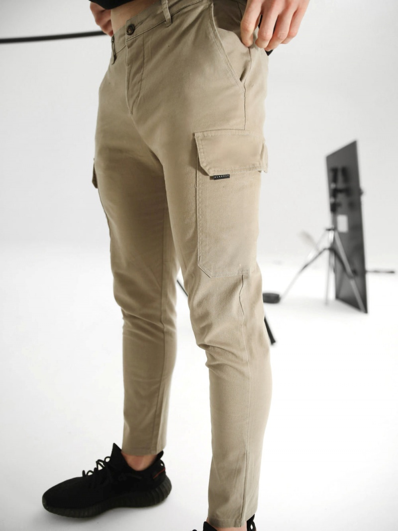 Blakely Cargo Trousers Tan | 249-OURHJB