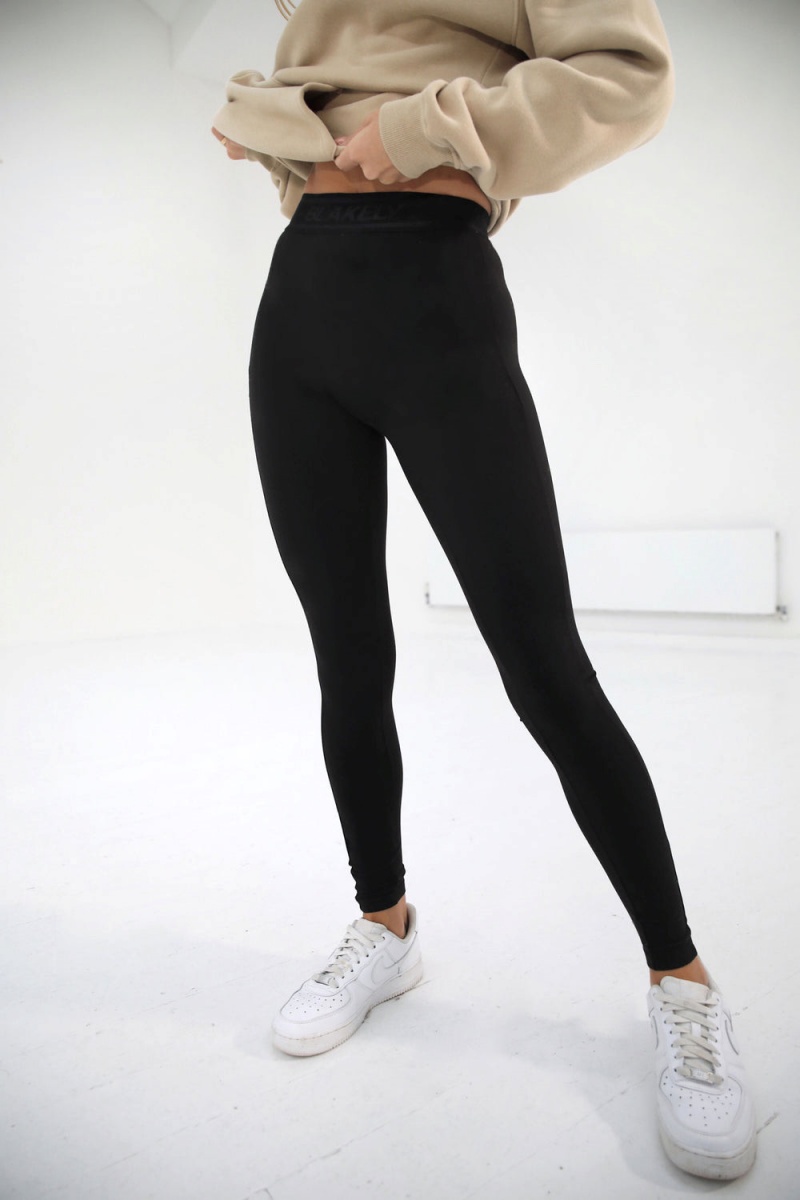 Blakely Core Soft Leggings Black | 768-STPEGH