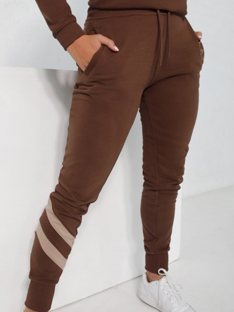 Blakely Eva Sweatpants Coffee | 814-GAQHVL