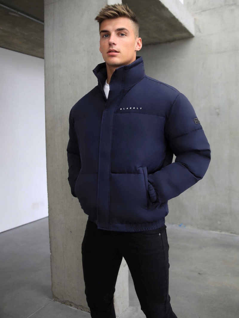 Blakely Fallon Coat Navy | 916-KQDJIX