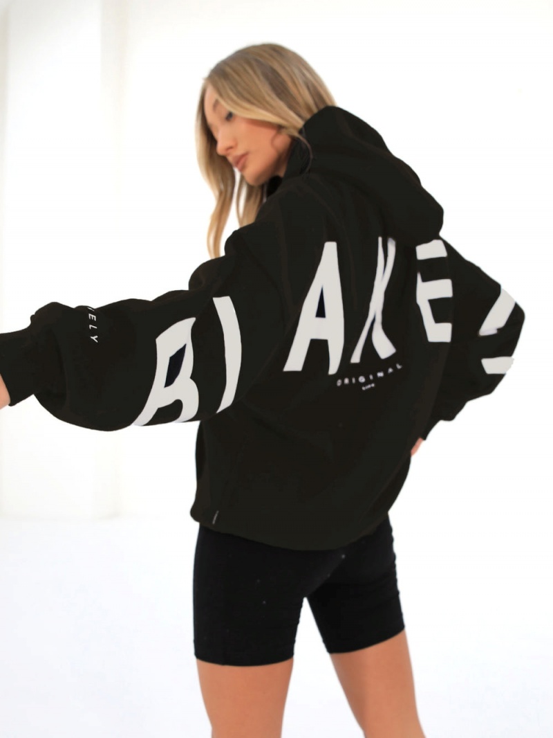 Blakely Isabel Oversized Hoodie Dark Chocolate | 839-SVITNA