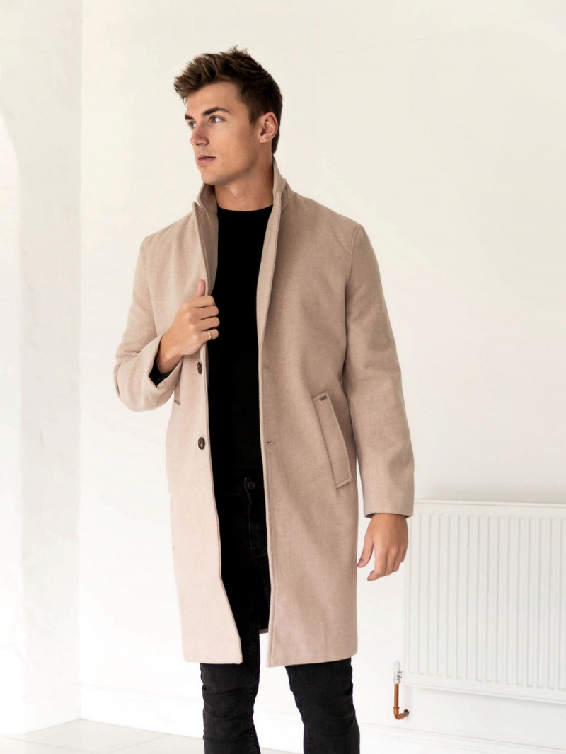 Blakely Knightsbridge Tailored Coat Tan | 359-AWXQFG