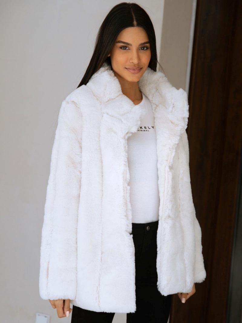 Blakely Marlowe Coat White | 932-HISNMK