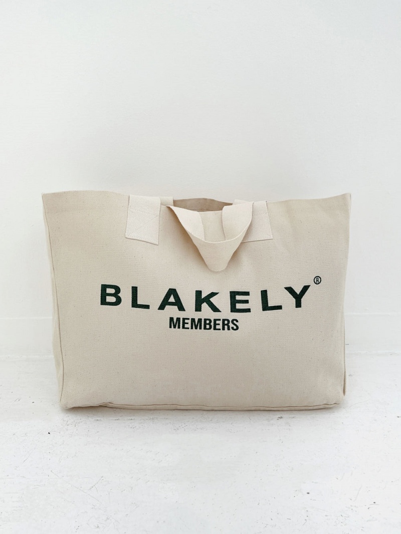 Blakely Members Tote Bag Natural | 986-QLFZWJ