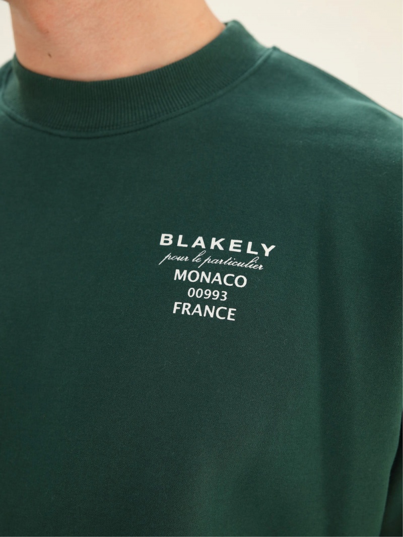 Blakely Monaco Jumper Dark Green | 814-CJOENM