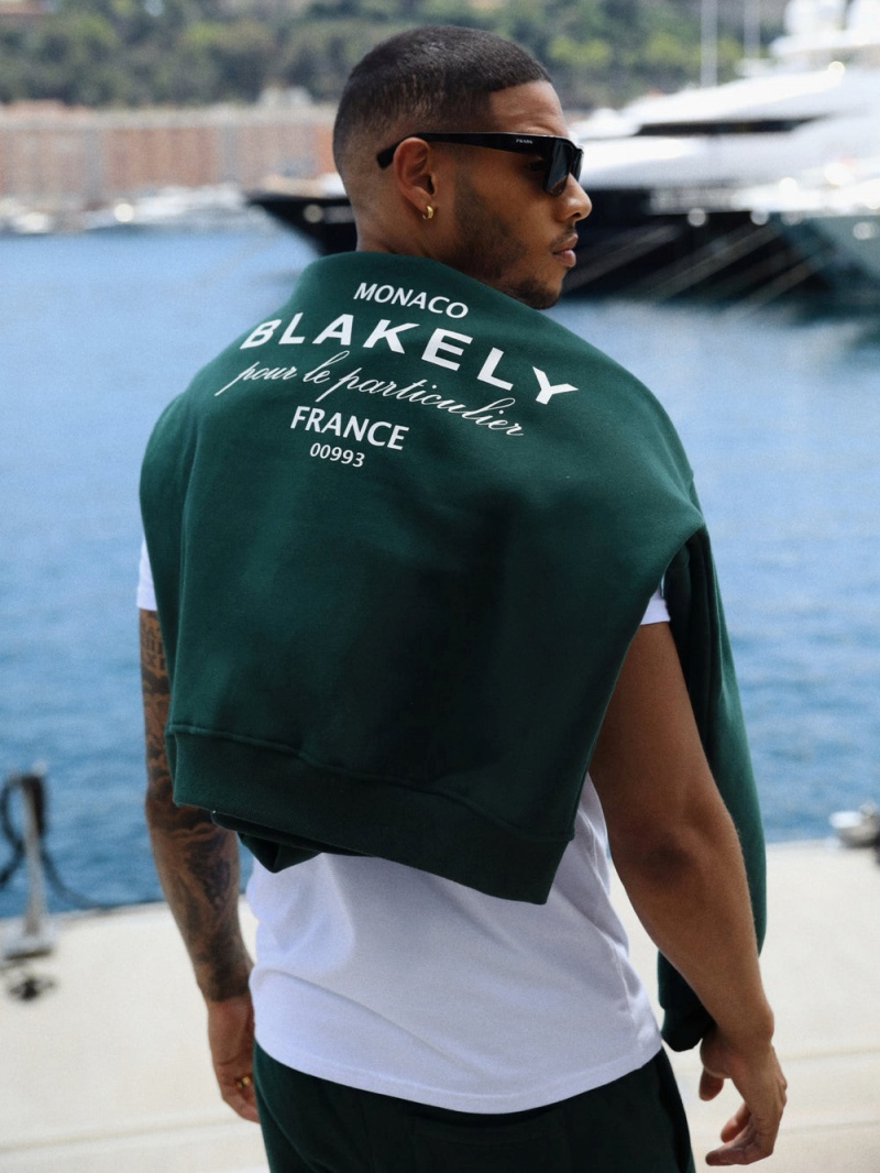 Blakely Monaco Jumper Dark Green | 814-CJOENM