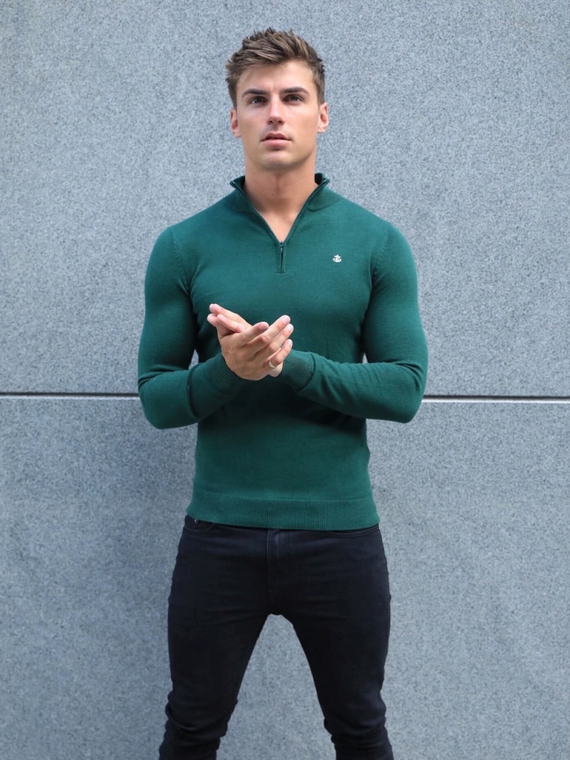 Blakely Oxbridge Jumper Green | 817-KOSVYM