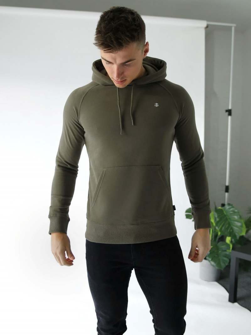 Blakely Praiano Hoodie Khaki Green | 120-XUOHAI