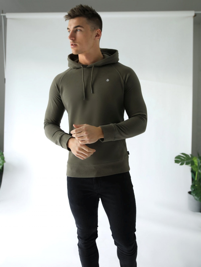 Blakely Praiano Hoodie Khaki Green | 120-XUOHAI