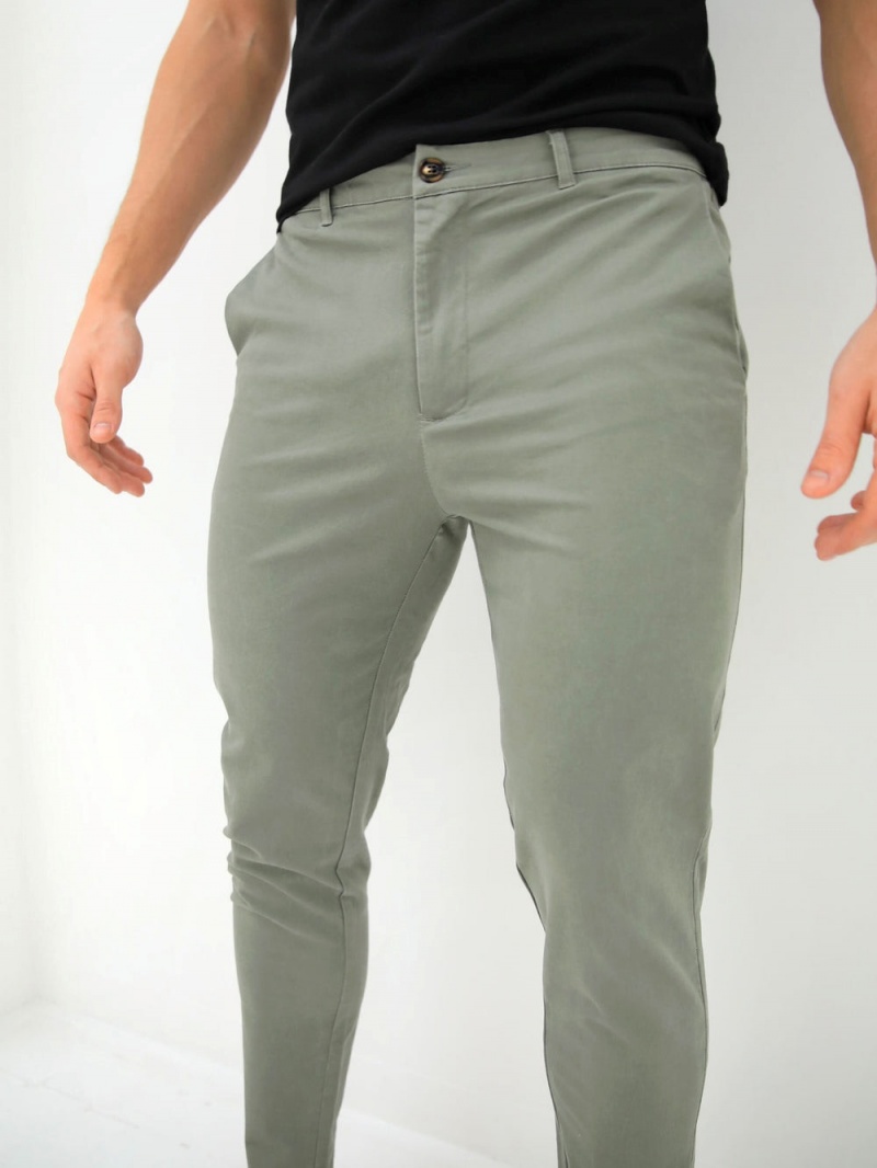 Blakely Sloane Stretch Fit Chinos Light Green | 276-GLISDT