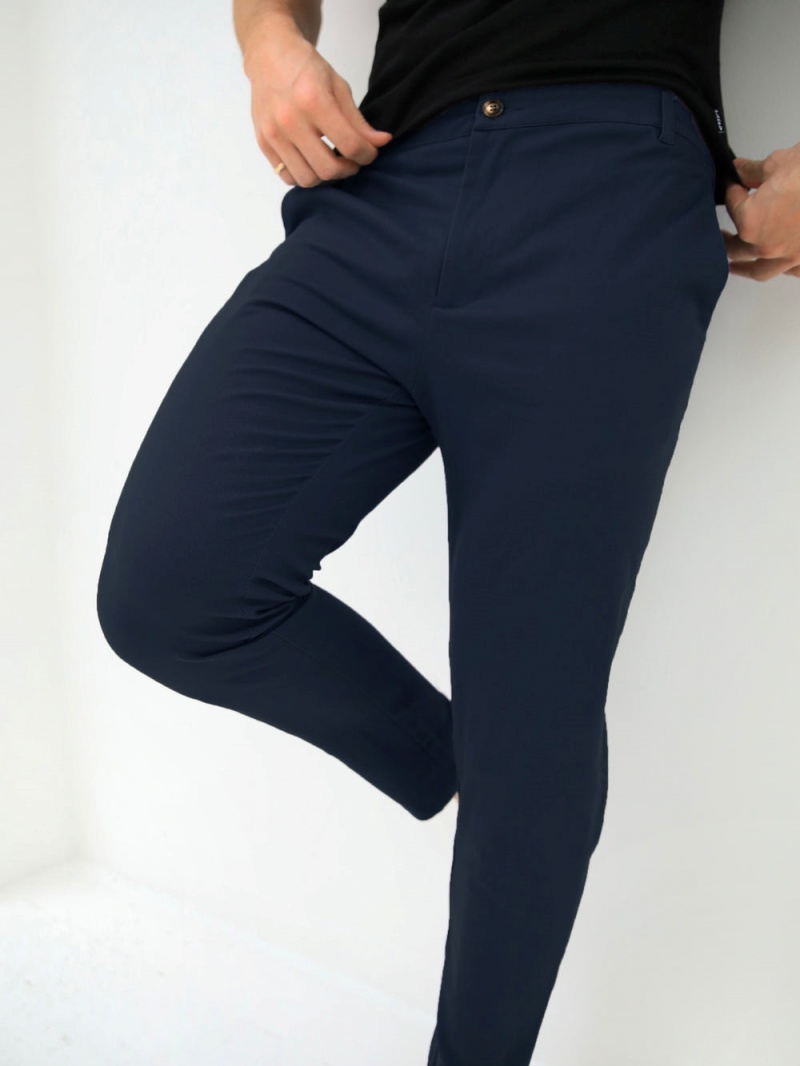 Blakely Sloane Stretch Fit Chinos Navy | 540-YXZNKL