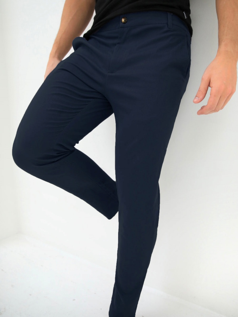 Blakely Sloane Stretch Fit Chinos Navy | 540-YXZNKL