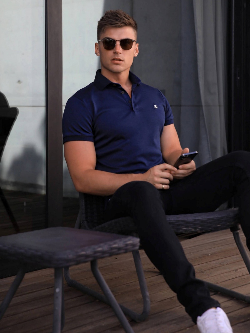 Blakely Sorrento Polo Navy | 721-HPNVXM