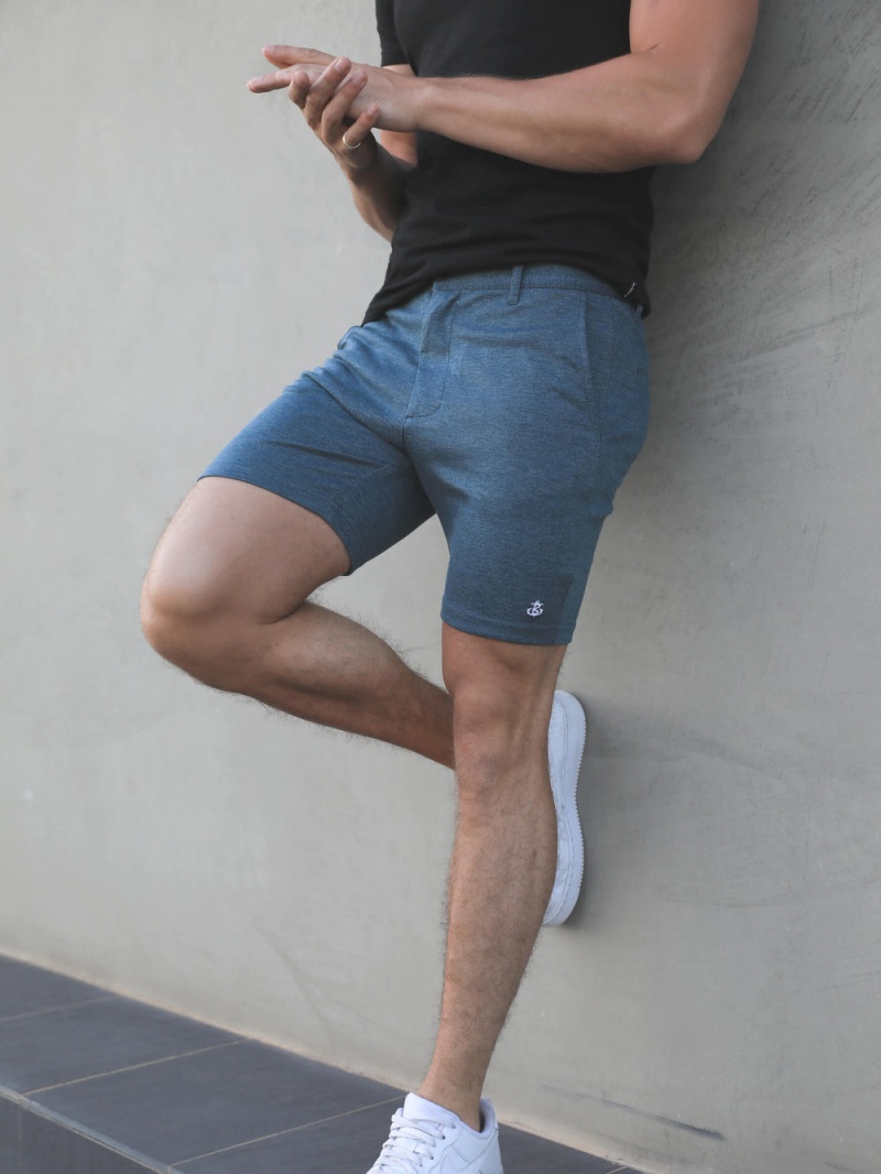 Blakely Sorrento Stretch Fit Shorts Blue | 435-KFZWGV