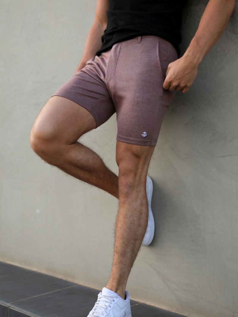 Blakely Sorrento Stretch Fit Shorts Burgundy | 251-BIWALX