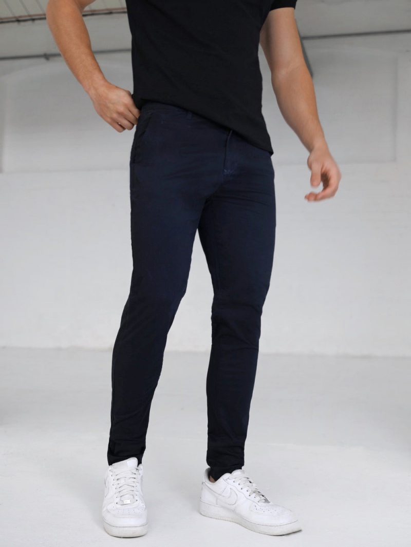 Blakely Stretch Chino Navy | 053-RXNOAE