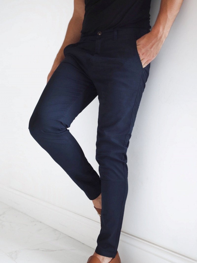 Blakely Stretch Chino Navy | 053-RXNOAE