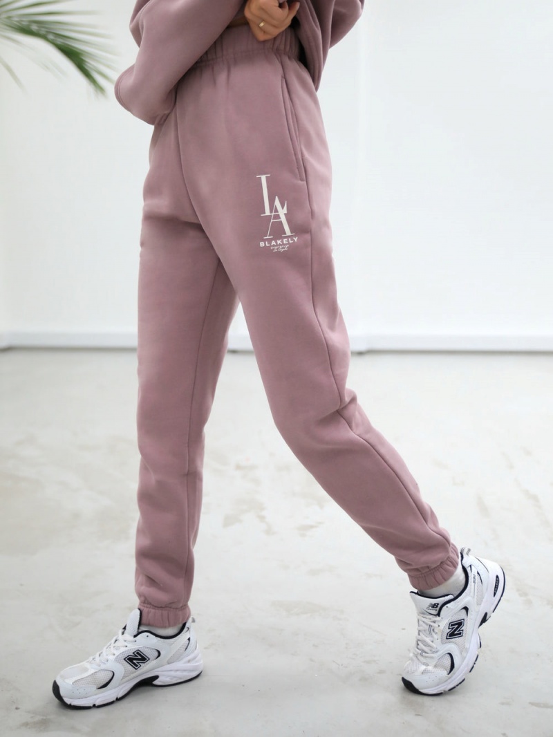 Blakely Studio Sweatpants Dusty Pink | 287-UWODQJ