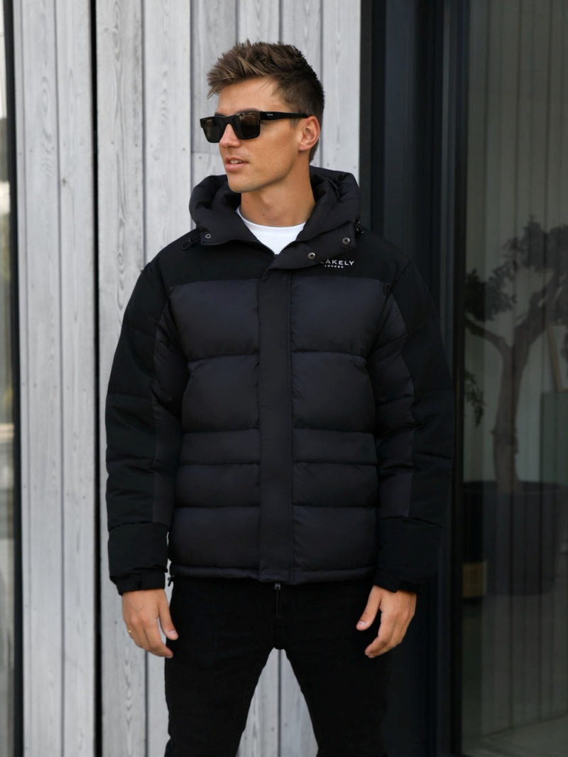 Blakely Tampa Puffer Coat Black | 870-GAFXSK