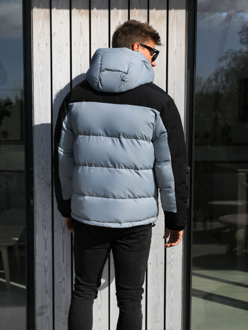 Blakely Tampa Puffer Coat Grey | 805-ZFTDNS