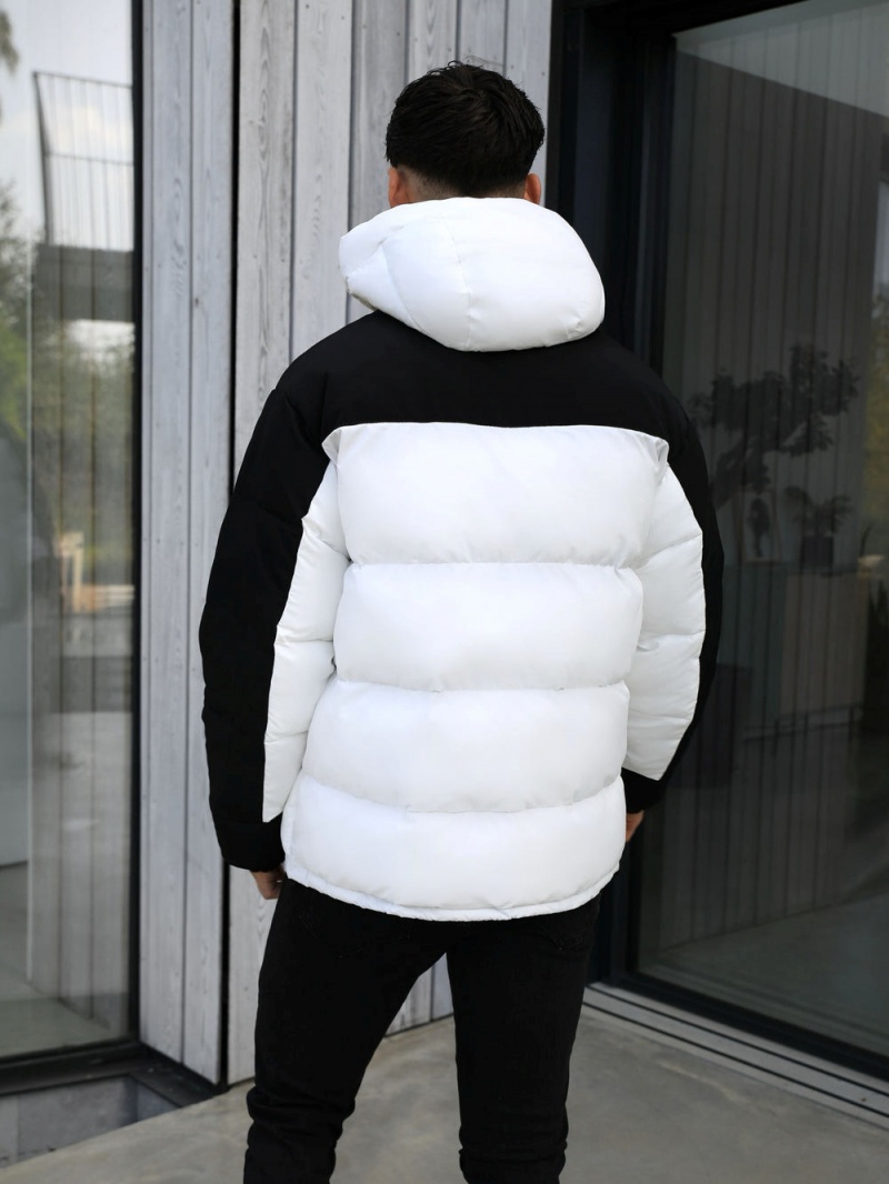 Blakely Tampa Puffer Coat White | 184-EGYFLH