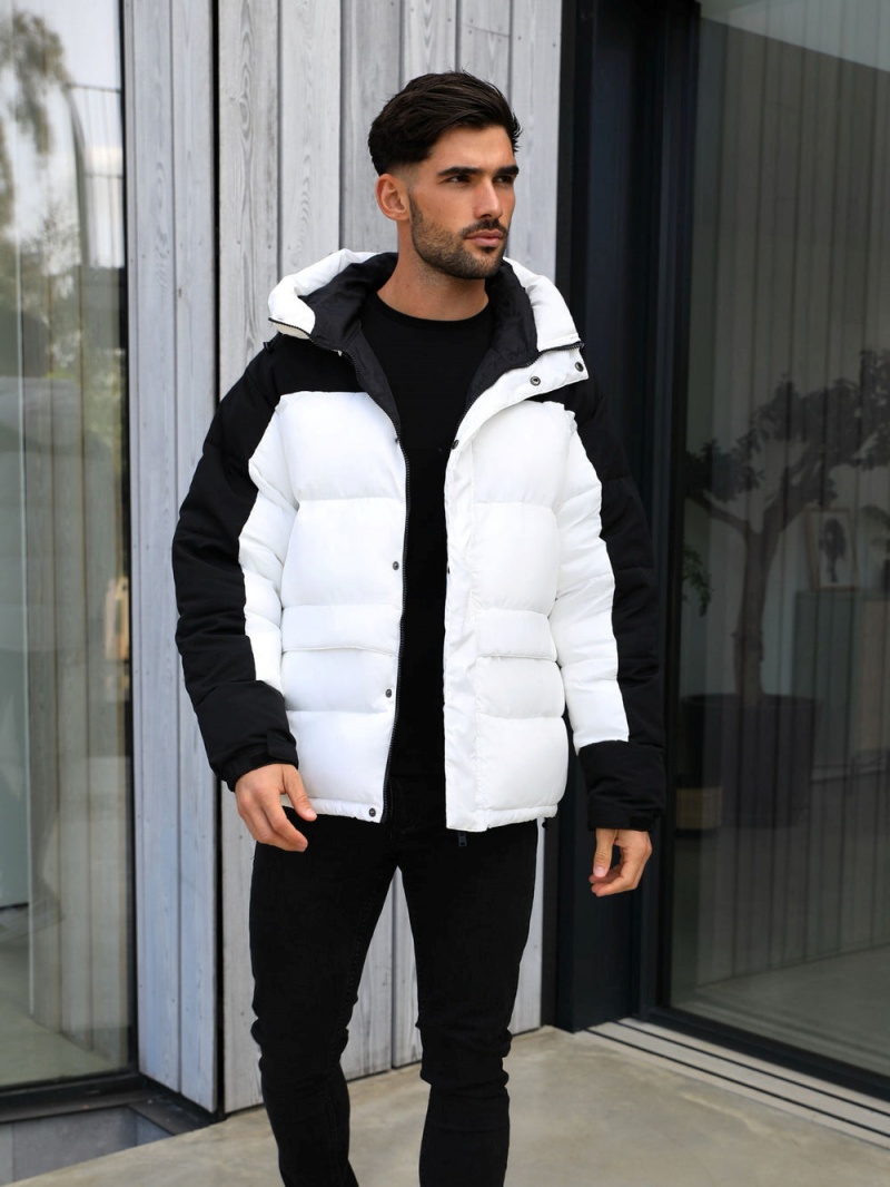 Blakely Tampa Puffer Coat White | 184-EGYFLH