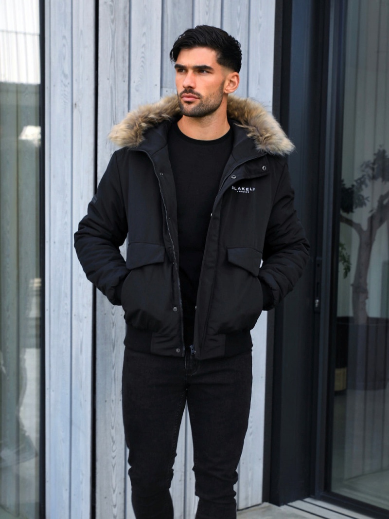 Blakely Toronto Coat Black | 362-RAQTWK