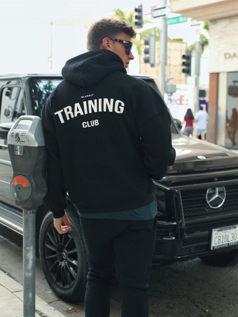 Blakely Training Club Hoodie Black | 051-LDOCHP