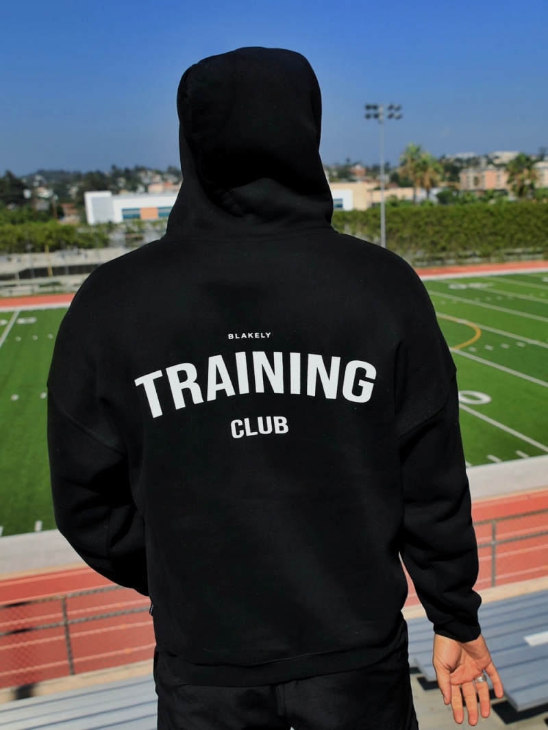 Blakely Training Club Hoodie Black | 051-LDOCHP